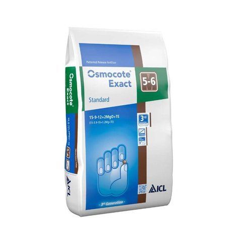 Osmocote Exact Standart 15+9+12+2MgO+TE, 5-6 міс, 25 кг 12DP11120M25 фото