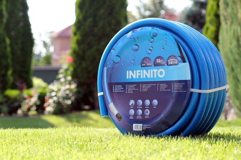 Шланг Tecnotubi Infinito садовий для поливу діаметр 1/2 дюйма, довжина 50 м (IN 1/2 50) 940 фото