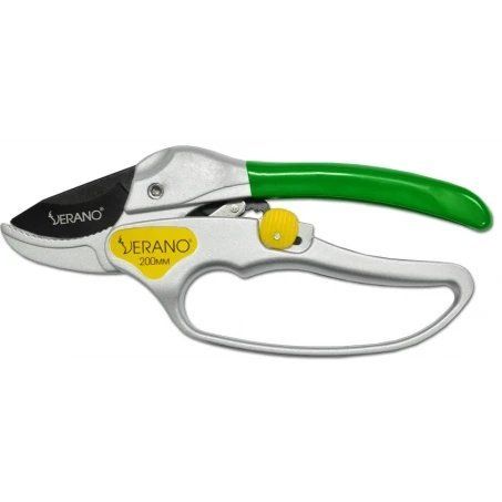 Секатор титановий 200мм, зріз прямий VERANO | 71-813 2992 фото