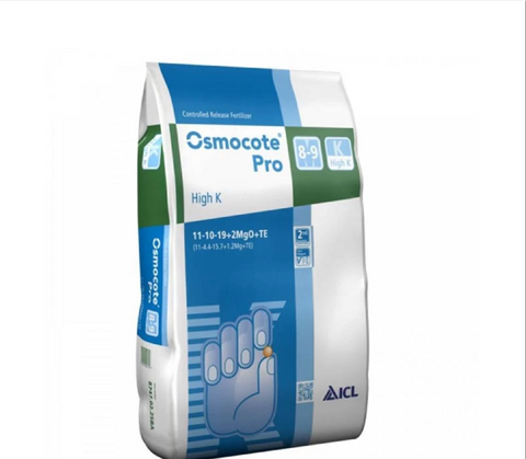 Osmocote Pro High K 11+11+19+2MgO+TE, 5-6 міс, 25 кг 12DP11170M25 фото