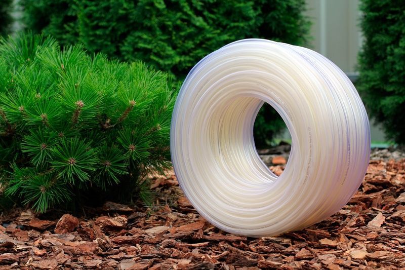 Шланг пвх харчовий Presto-PS Сrystal Tube діаметр 6 мм, довжина 100 м з маркуванням метражу (PVH 6 PS) 862 фото