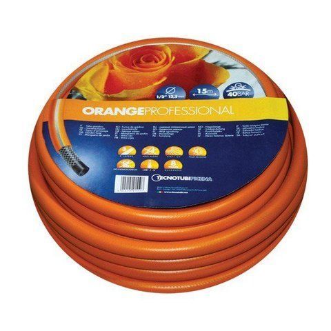 Шланг садовий Tecnotubi Orange Professional для поливу діаметр 3/4 дюйма, довжина 50 м (OR 3/4 50) 438 фото