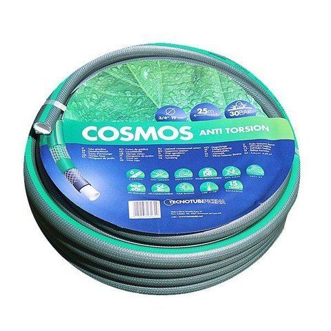Шланг Tecnotubi Cosmos садовий для поливу діаметр 1/2 дюйма, довжина 50 м (CS 1/2 50) 898 фото