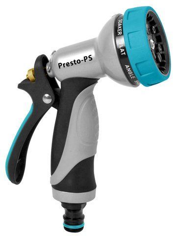 Пістолет для поливу металевий Presto-PS насадка на шланг (72033) 979 фото