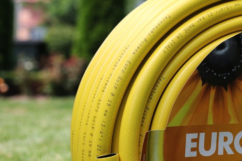 Шланг садовий Tecnotubi Euro Guip Yellow для поливу діаметр 1/2 дюйма, довжина 25 м (EGY 1/2 25) 416 фото